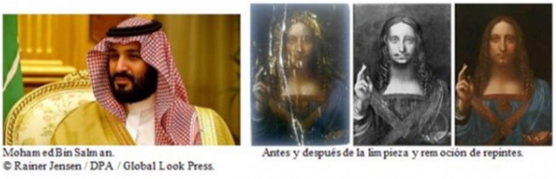 El “Salvator Mundi” a la venta