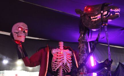 FOTOS: “Aquí espantan-tan-tan-tan”; Tianguis de la Río Blanco, el secreto para Día de Muertos en CDMX