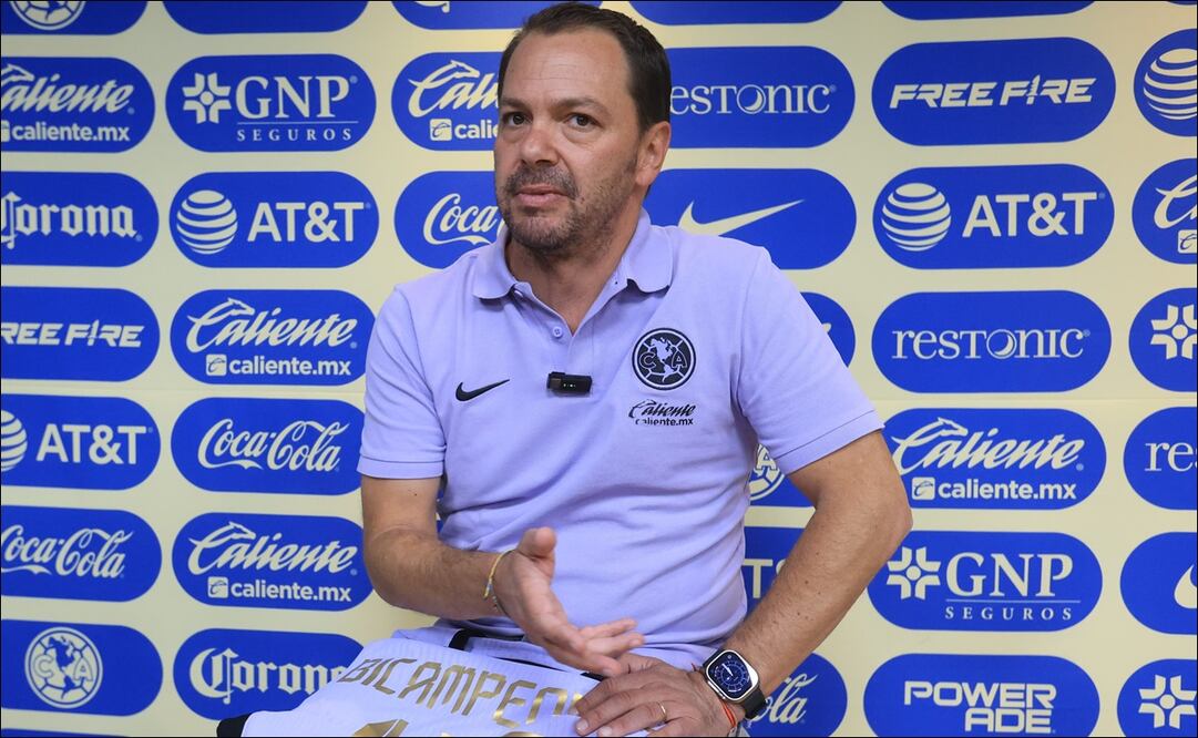 Santiago Baños sumó otro título como directivo del América - Foto: Gabriel Pano / EL UNIVERSAL