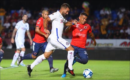 Cruz Azul no puede ante Veracruz; reparten puntos en el Puerto