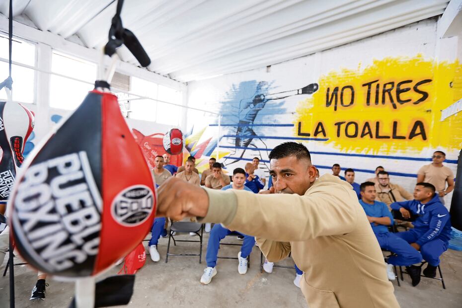 Al concluir, los participantes son certificados como entrenadores a través
de la Universidad del Boxeo, indicó la creadora del programa. Foto: de Jorge Alvarado
