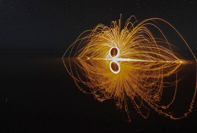 Así es el cielo nocturno del salar de Uyuni