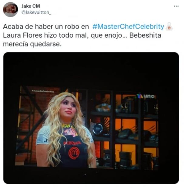 Drama en "MasterChef Celebrity": Tony Balardi reclama y Laura Flores llora