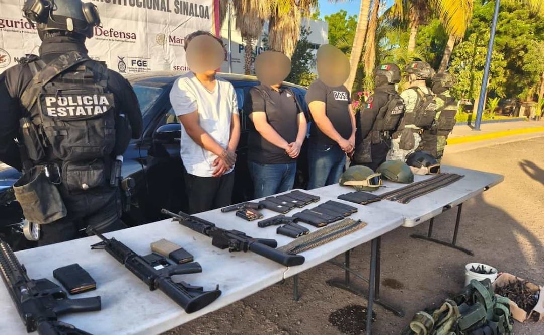 Nuevo enfrentamiento entre hombres armados deja un muerto y tres heridos en Culiacán; hay tres detenidos. (09/12/2025). Foto: Especial