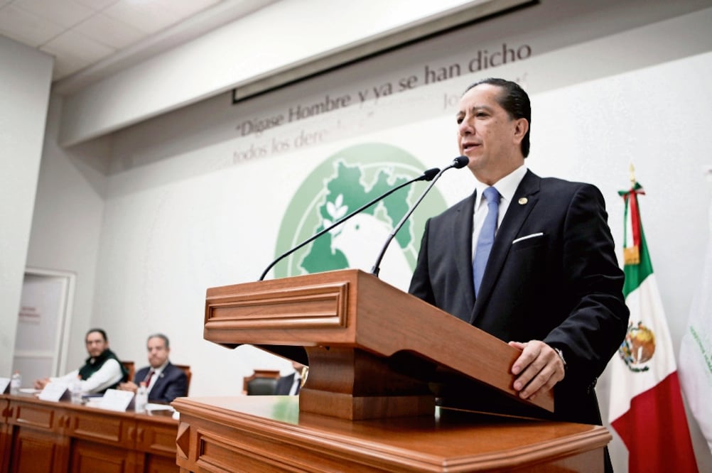 Jorge Olvera, presidente de la Codhem, dijo que el organismo que dirige facilitará a los afectados por las explosiones asesoría jurídica y orientación. (ARCHIVO EL UNIVERSAL)