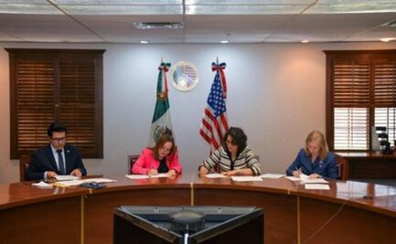 México y EU firman acuerdo para gestión del agua del Río Bravo; el embajador Ken Salazar celebra