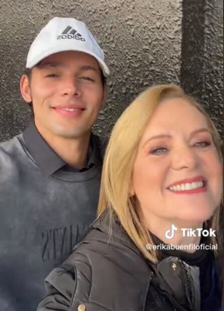 Erika Buenfil desata sospechas de nuevo romance con un joven actor