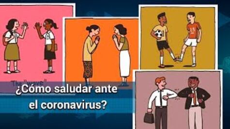 Coronavirus cambia formas de saludar en el mundo