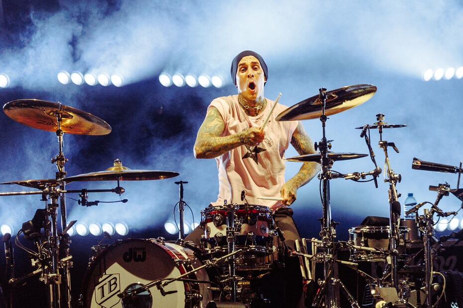 Blink 182 se presentó esta noche en el Estadio GNP ante miles de sus fans. Foto: de Yaretzy M. Osnaya EL UNIVERSAL