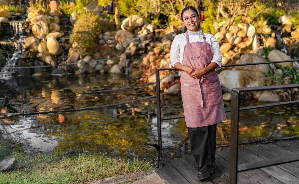 Sheyla Alvarado, la chef de Lunario, el restaurante sostenible de Valle de Guadalupe. Foto: Instagram