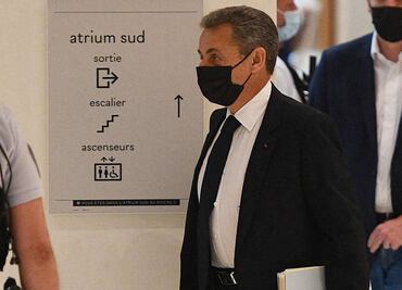 Nicolas Sarkozy niega haber cometido algún delito durante comparecencia en Francia