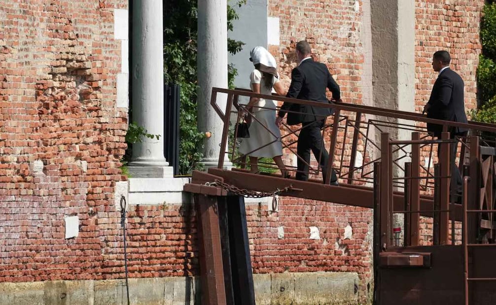Boda de Jeff Bezos y Lauren Sánchez en Venecia, Italia. (27/06/25) Foto: AP