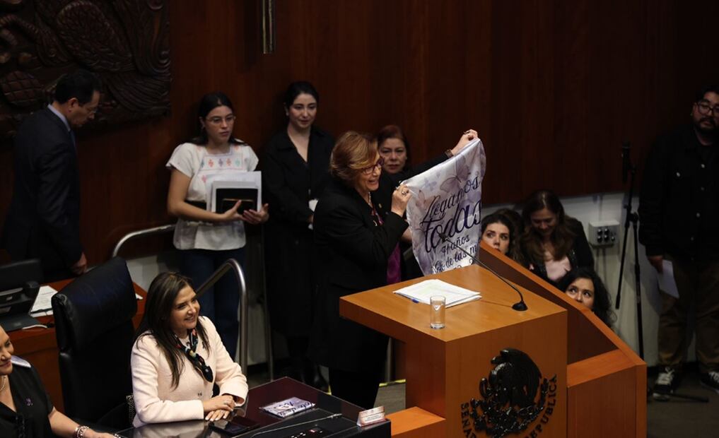Taddei Zavala celebró que un día como hoy pero de hace más de siete décadas, "las mexicanas conquistáramos el derecho no sólo a votar sino también a ser votadas". Foto: Diego Simón Sánchez/EL UNIVERSAL