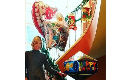 Edith González comparte su cumpleaños con seguidores