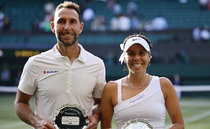 Los mexicanos Giuliana Olmos y Santiago González caen en la final de Wimbledon