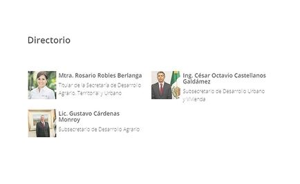 Rosario Robles en el gabinete de AMLO