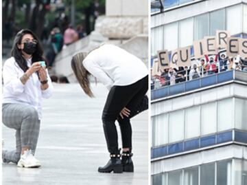 ¡Me dijo que sí!; Propuesta de matrimonio desde Torre Latino se hace viral