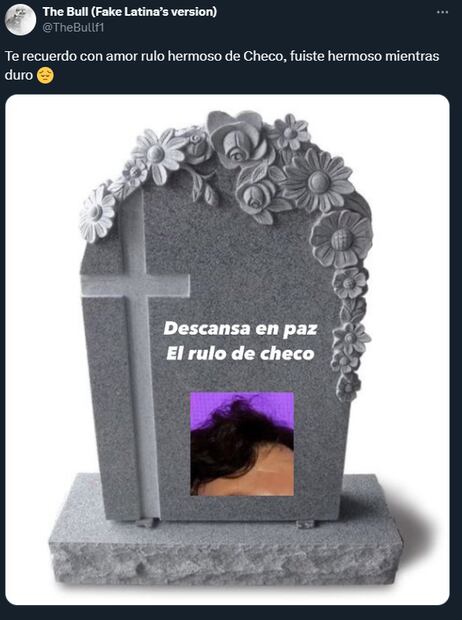 Los mejores memes del nuevo corte de cabello de Checo Pérez - Foto: Especial
