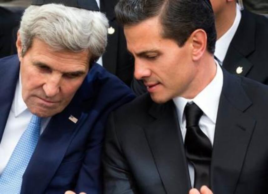 Asiste Peña Nieto a funeral de Shimon Peres