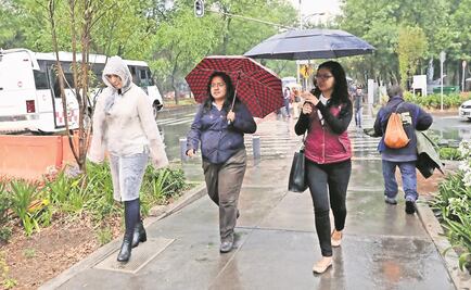 Registran lluvia ligera en seis delegaciones de la CDMX