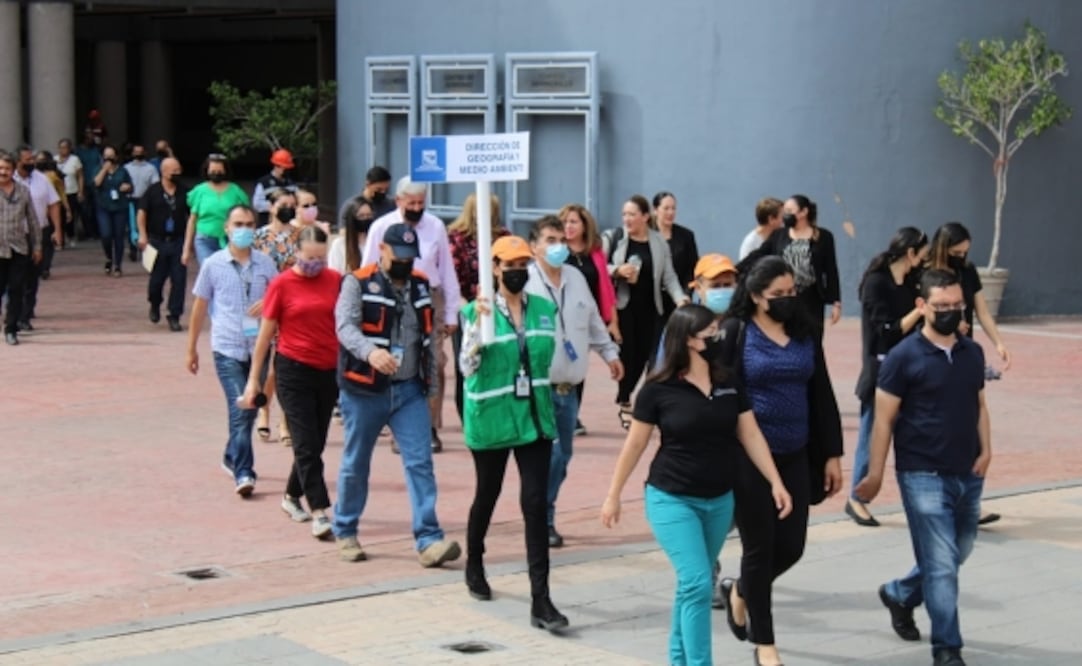 A 38 años del sismo de 1985, el presidente Andrés Manuel López Obrador informó que el próximo 19 de septiembre se llevará a cabo el Simulacro Nacional. Foto: archivo/EL UNIVERSAL