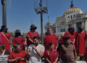 “No somos sus enemigos”, responden desplazados triquis en Oaxaca al gobierno de CDMX