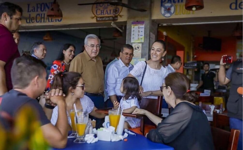 La jefa de gobierno habló de sus programas exitosos y volvió a referirse a que el sector femenino puede alcanzar los mayores cargos de elección popular. Foto: Especial
