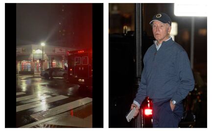 Vehículo se estrella contra comitiva de seguridad de Biden; él y su esposa se encuentran a salvo 