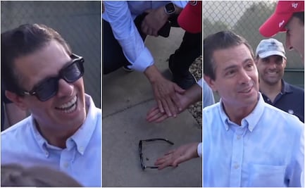 Peña Nieto reaparece y protagoniza espectáculo de magia en Punta Cana; usan sus gafas para sorprendente truco