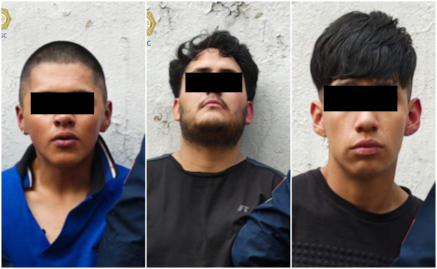 Jóvenes roban vehículos de lujo en estacionamiento de un hotel en Santa Fe; policías detienen a tres presuntos responsables