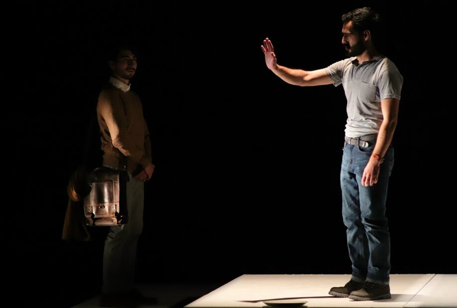 "Variaciones Schrödinger" es una obra del dramaturgo César Chagolla. 
Foto: Cortesía