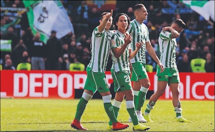 El Betis, Lainez y Guardado, por el pase a la final de la Copa del Rey