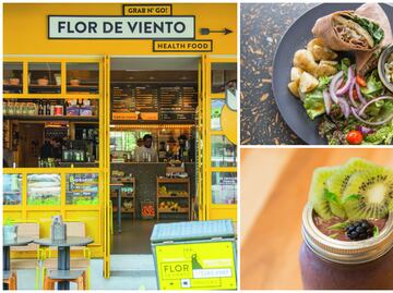 Flor de viento: un restaurante muy sano