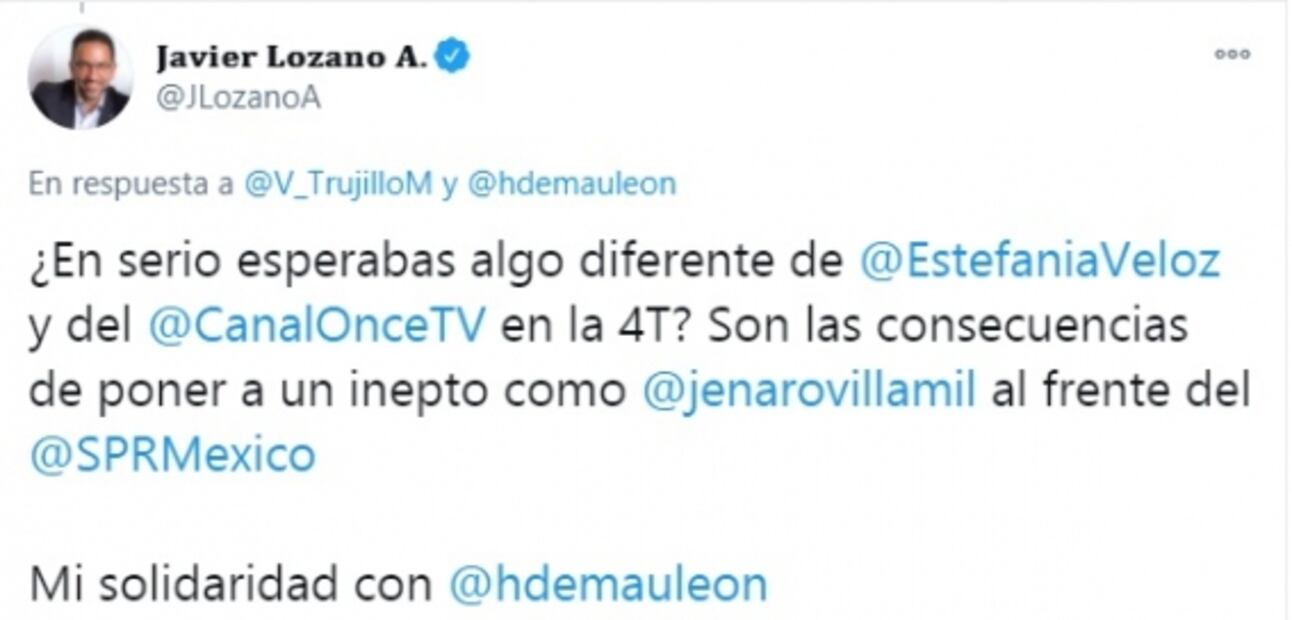 Critican uso de Canal Once para atacar a quienes opinan sobre gobierno de AMLO