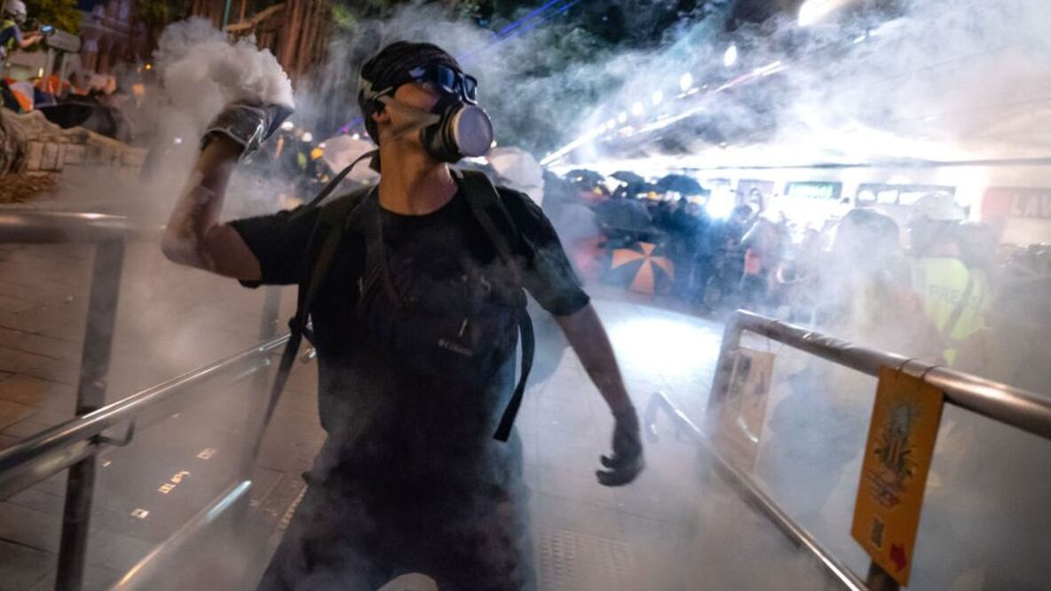 Hong Kong completa 10 semanas de protestas (Foto: Getty)