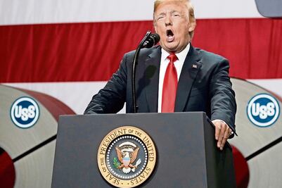 Trump amaga con cerrar gobierno, si no hay muro 