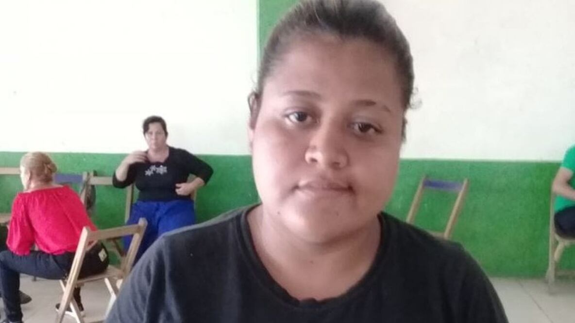 La hondureña Dayana Ávila es una de las migrantes que busca entrar a Estados Unidos. Foto: BBC