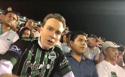 El gobernador que narra futbol