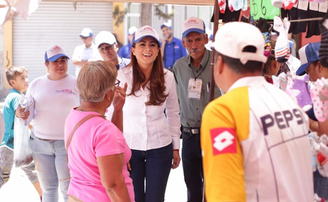 La abanderada panista a la alcaldía de Aguascalientes. Foto: Especial 