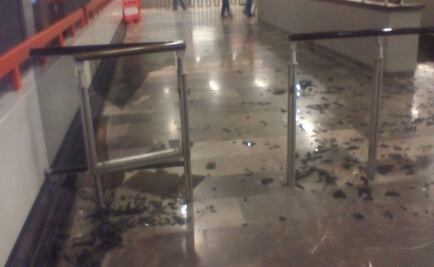 Ambulantes agreden a policías en Metro Rosario