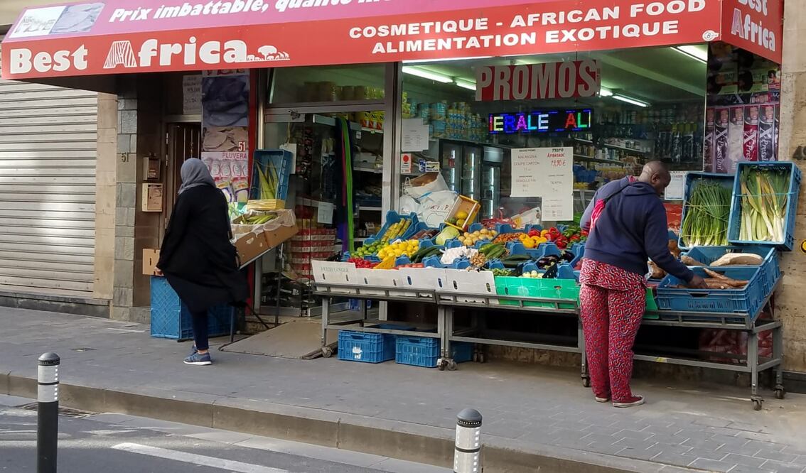 En el barrio bruselense de Matonge se venden alimentos exóticos, incluso hasta carne de mono. Foto: Inder Bugarin/ EL UNIVERSAL