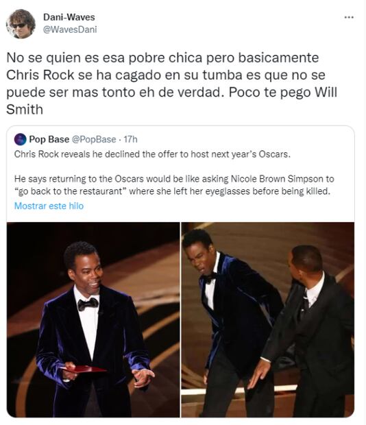 "Merece otra cachetada": Chris Rock bromea sobre feminicidio de exesposa de un jugador de la NFL y hace enfurecer al Internet 