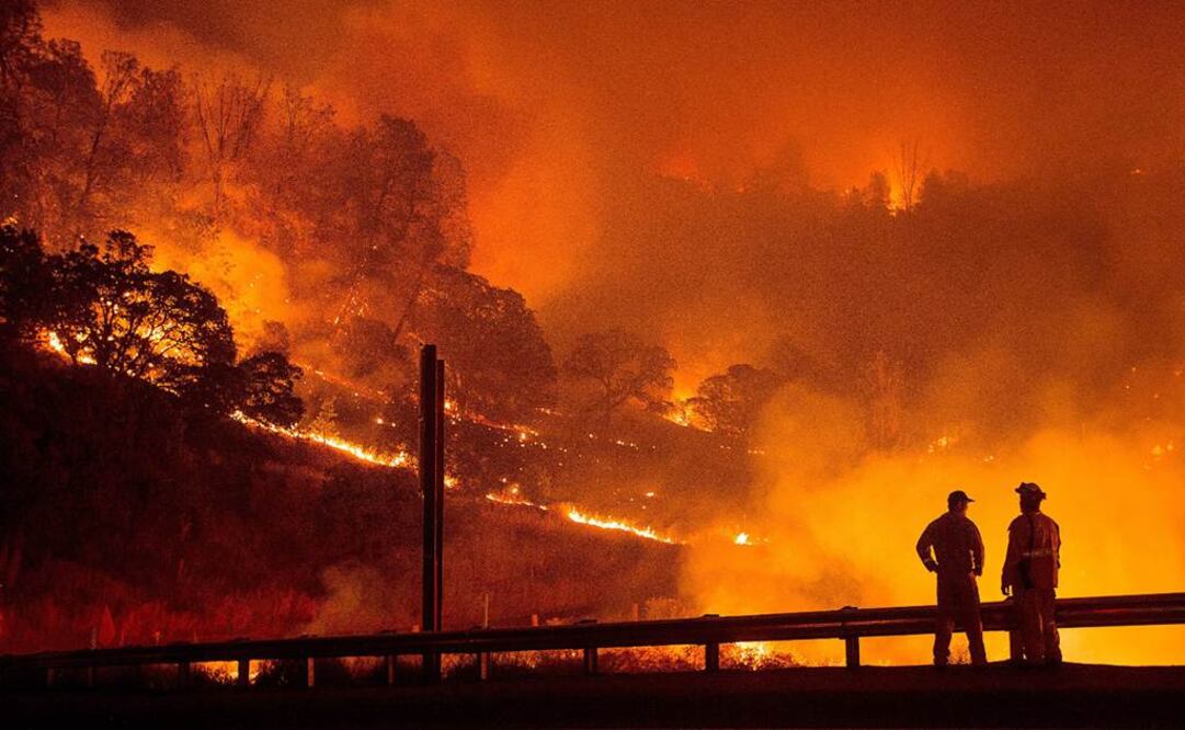 El incendio ha destruido un área total de unos 200 kilómetros cuadrados, un perímetro similar a lo que representa la ciudad de Sacramento, la capital del estado   Foto: EFE