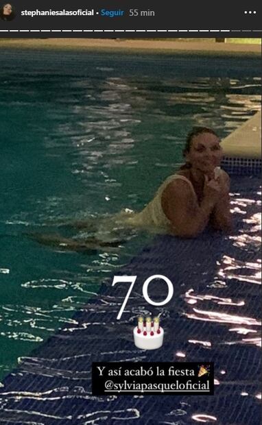 Stephanie y Michelle Salas celebran los 70 años de Sylvia Pasquel