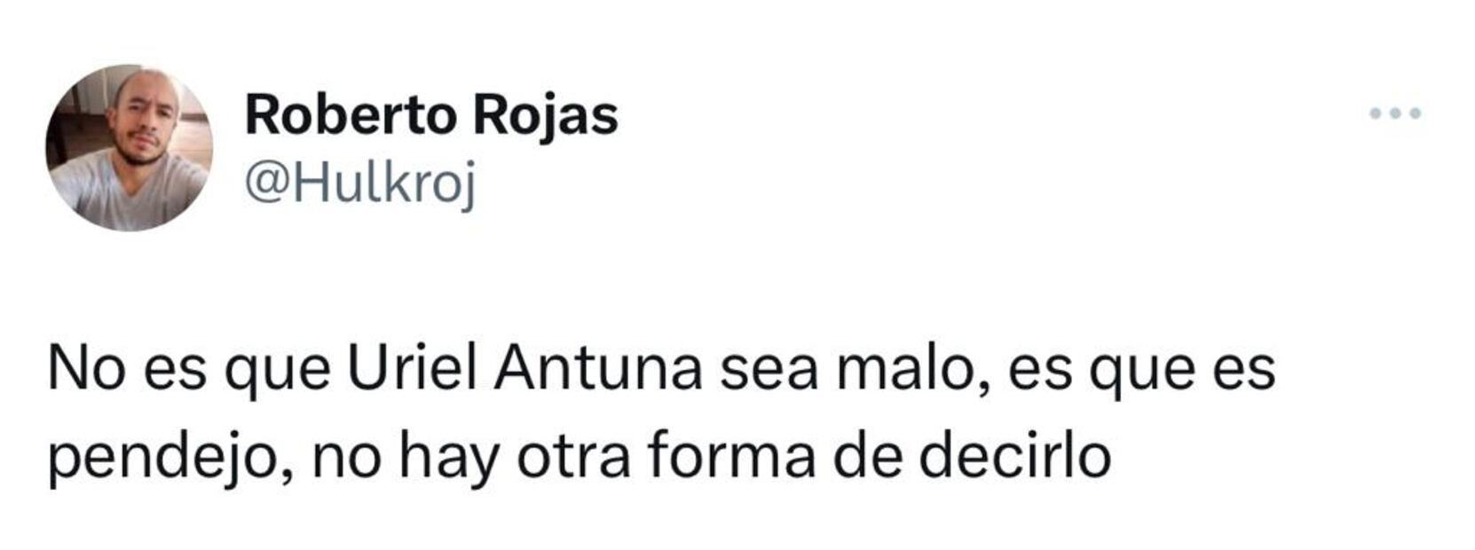 Tweets de Uriel Antuna