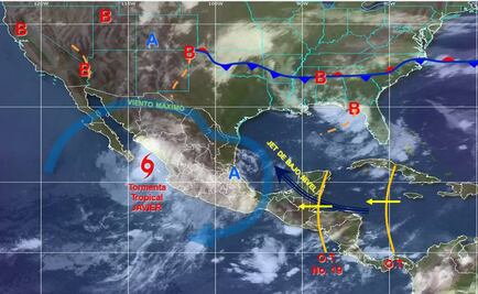 PC en Michoacán se mantiene alerta ante la tormenta “Javier”