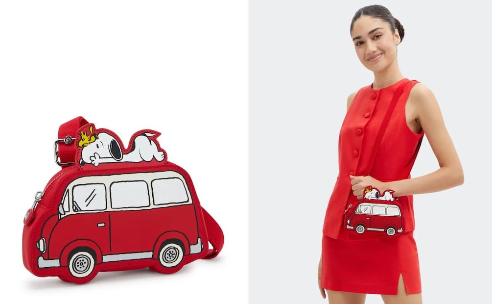 La Van Bag es la bolsa más divertida de Kipling x Peanuts. Foto: Especial