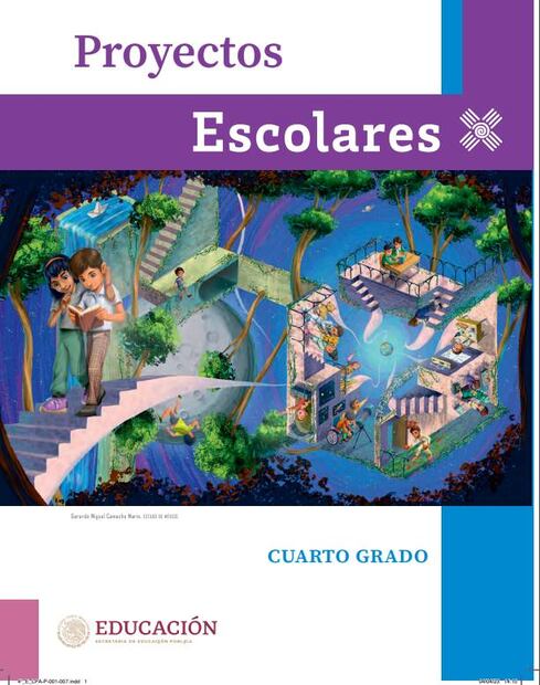 Proyectos escolares para Cuarto grado / Captura de pantalla