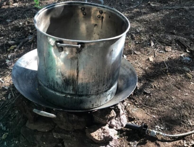 Laboratorios al aire libre y mucho dinero; así se cocina el fentanilo en Sinaloa