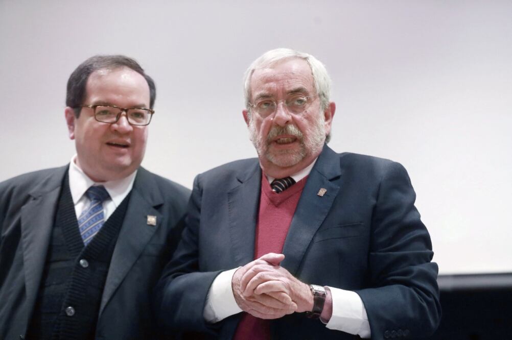 Inconformidad. El rector Graue externó su rechazo a la actuación de policías locales durante el arresto de Marco (ALEJANDRA LEYVA. EL UNIVERSAL)